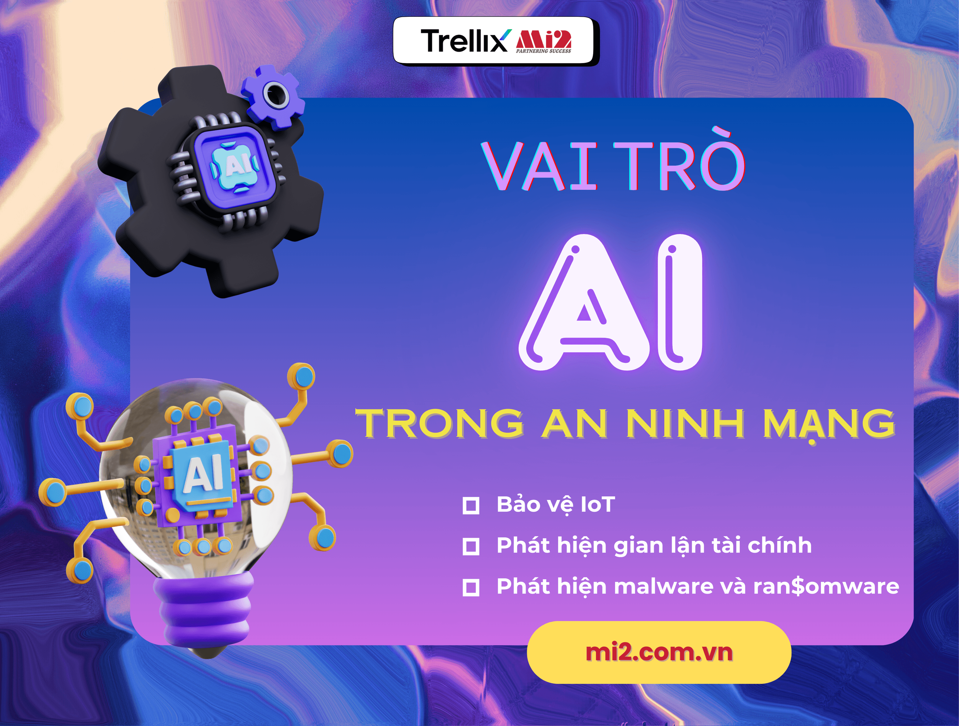 Vai trò AI trong an ninh mạng: Giải pháp đột phá từ Trellix